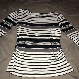 New York &Co fitted knit sweater